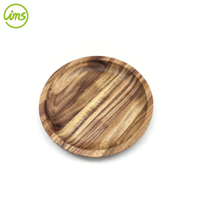 Acacia Wood Tray, 15 x 1.9cm